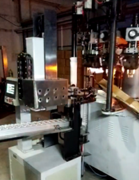 Vertical Glass Milk Bottle Machine